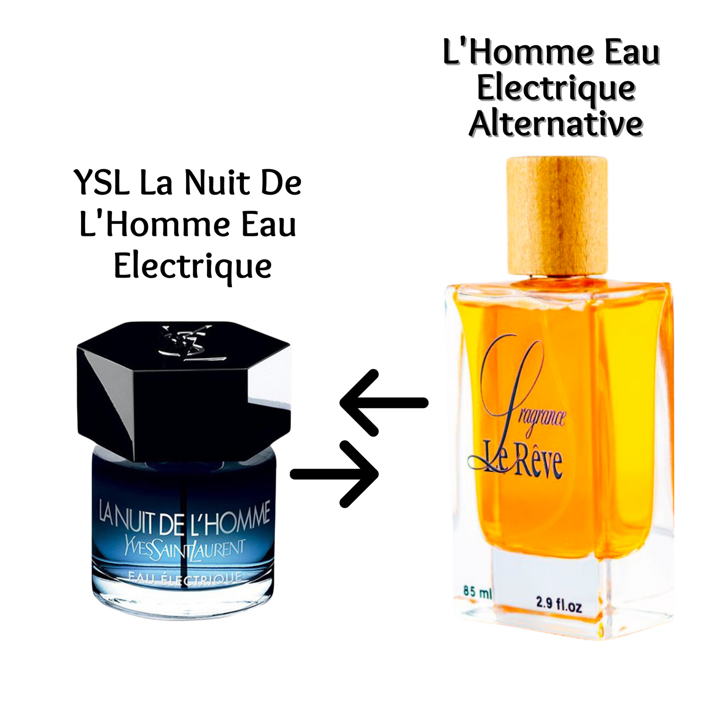 La Nuit de L'Homme Bleu Électrique YSL Alternative By Le Reve - بديل عطر لا نوي دو لوم بلو إلكتريك من لوريف