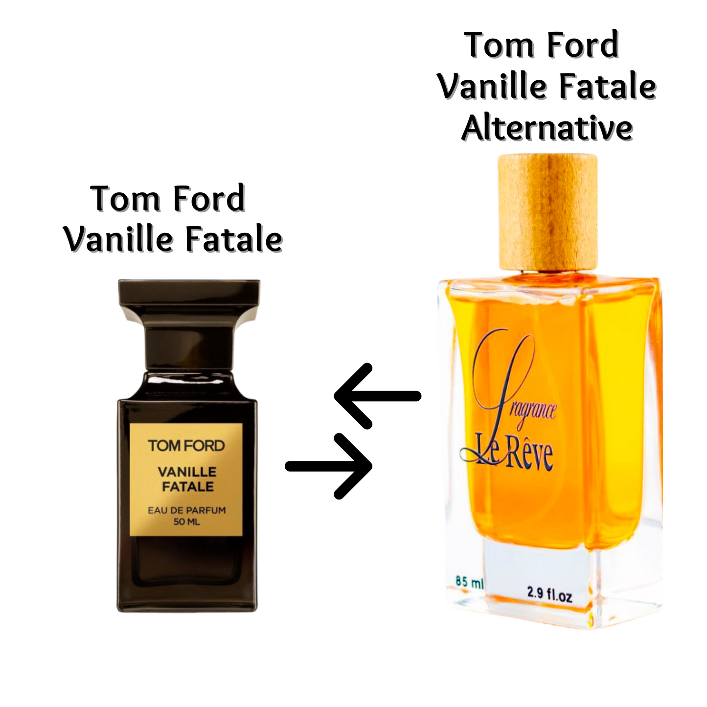 Tom Ford Vanille Fatale Alternative By Le Reve - بديل عطر فانيلا فاتال  من لوريف