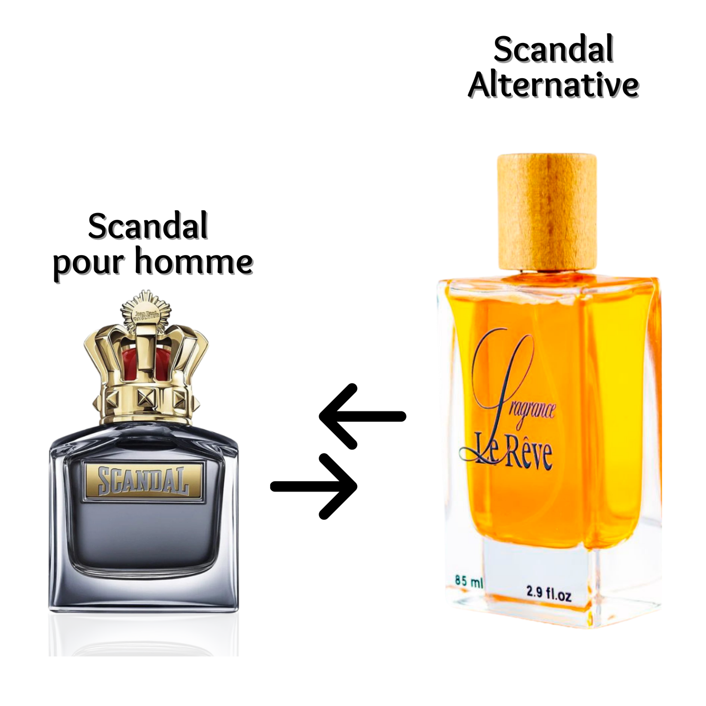 Scandal pour homme Alternative By Le Reve - بديل عطر سكاندال بور هوم من لوريف