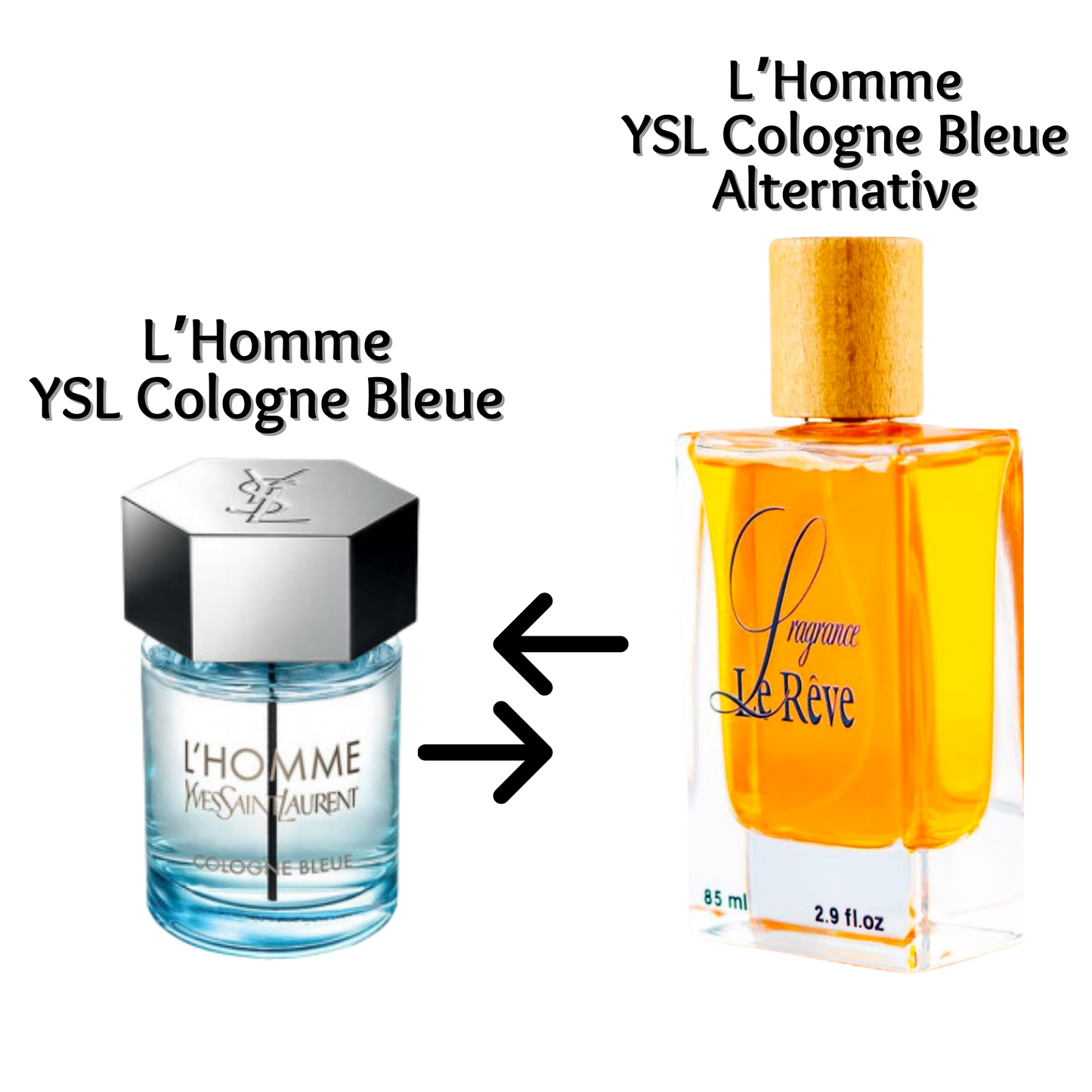 L'Homme Cologne Bleue YSL Alternative By Le Reve - بديل عطر لووم كولون بلو  من لوريف