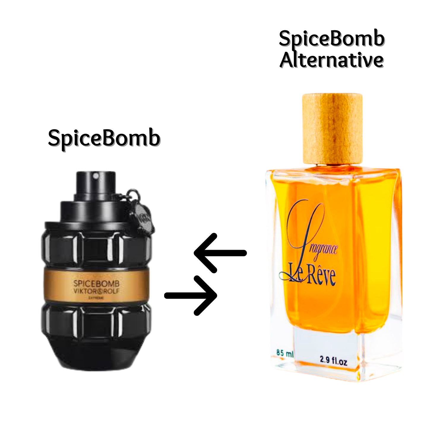 SpiceBomb Extreme  Alternative By Le Reve - بديل عطر  سبايس بومب أكستريم من لوريف