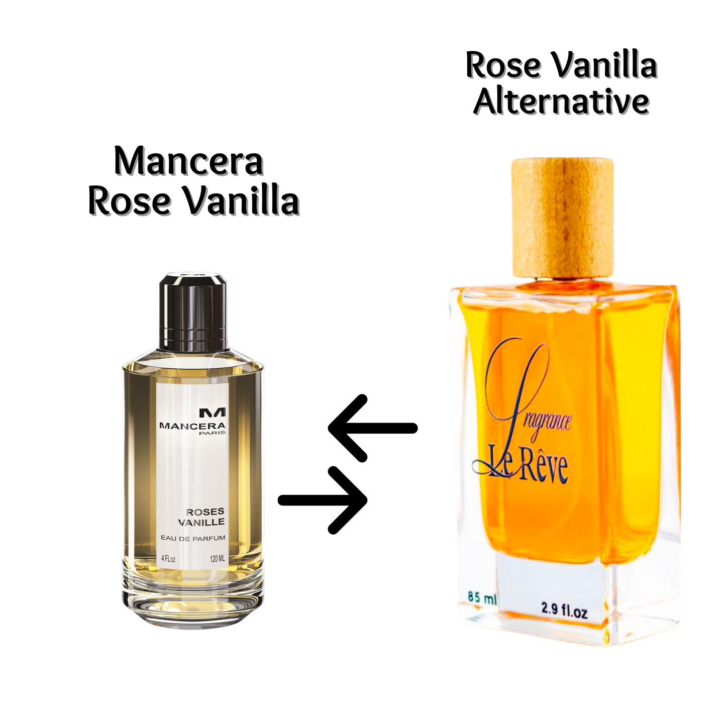 Mancera Roses Vanille  Alternative By Le Reve - بديل عطر مانسيرا روز فانيلا من لوريف