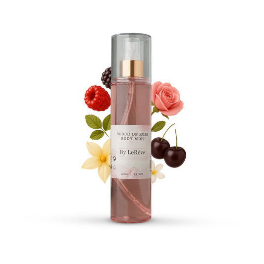 Blush De Rose Body Mist By Le Reve Fragrance